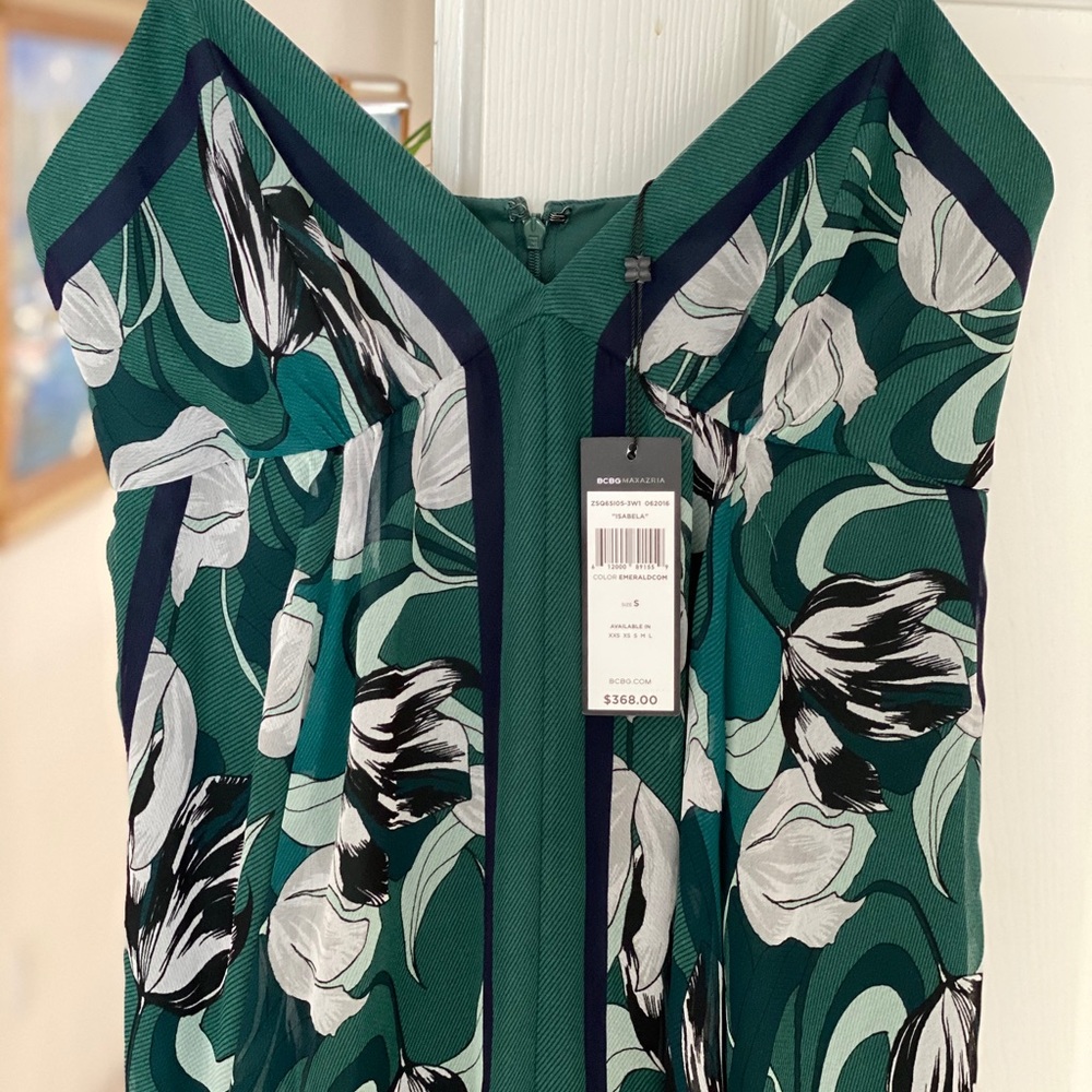BCBG Isabela Emerald Dress